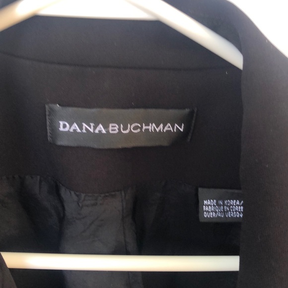 Black Blazer Zip Up - Picture 3 of 4